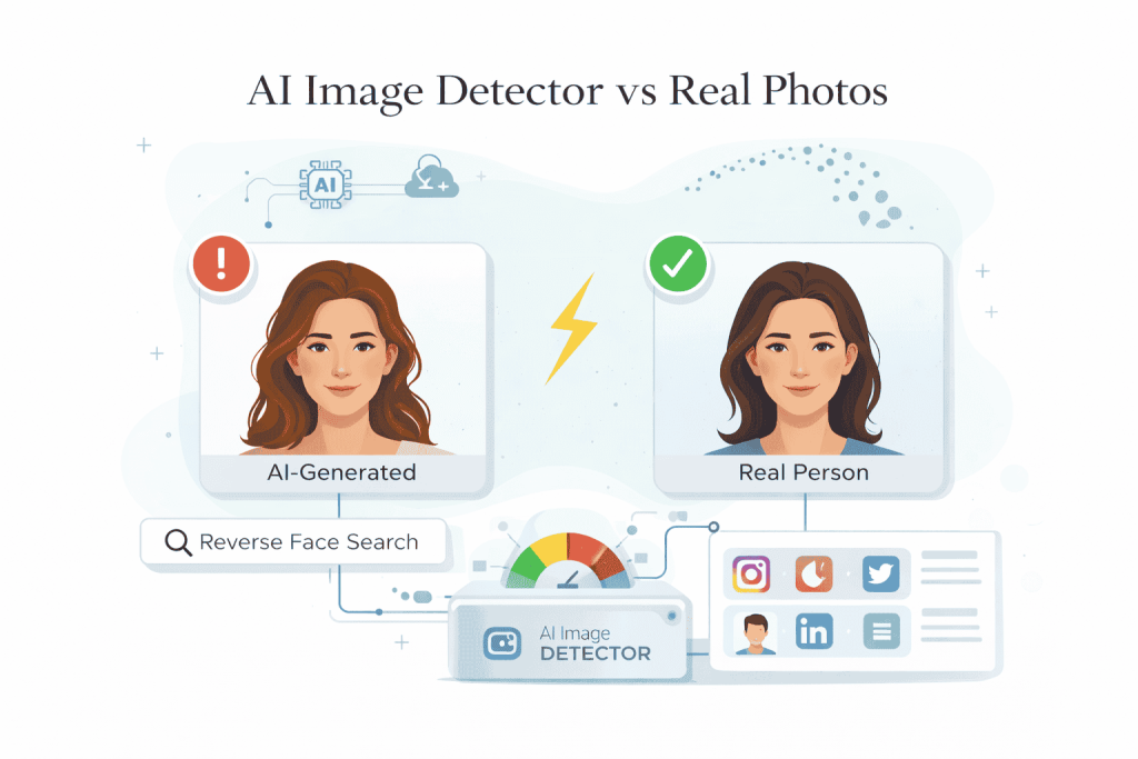 AI Foto's versus Echte Foto's Detector