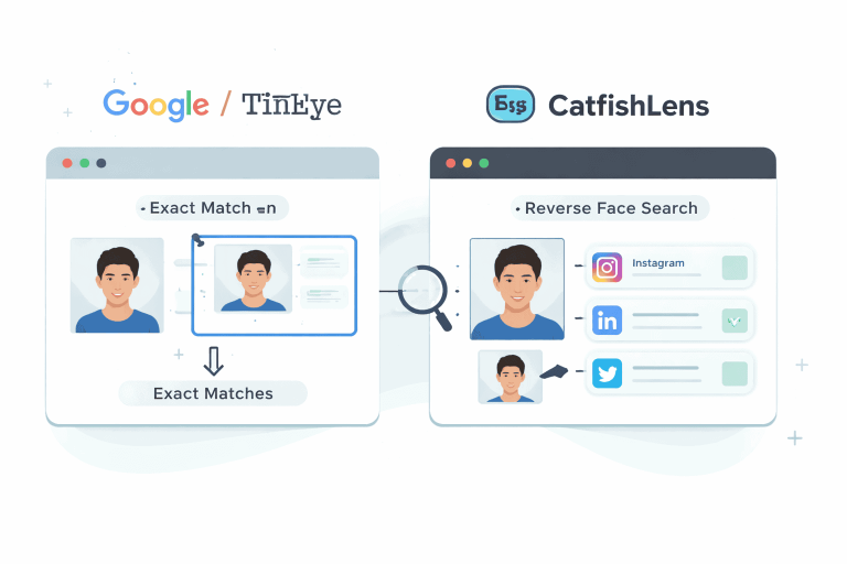 CatfishLens - Best Catfish Reverse Image Search Engine