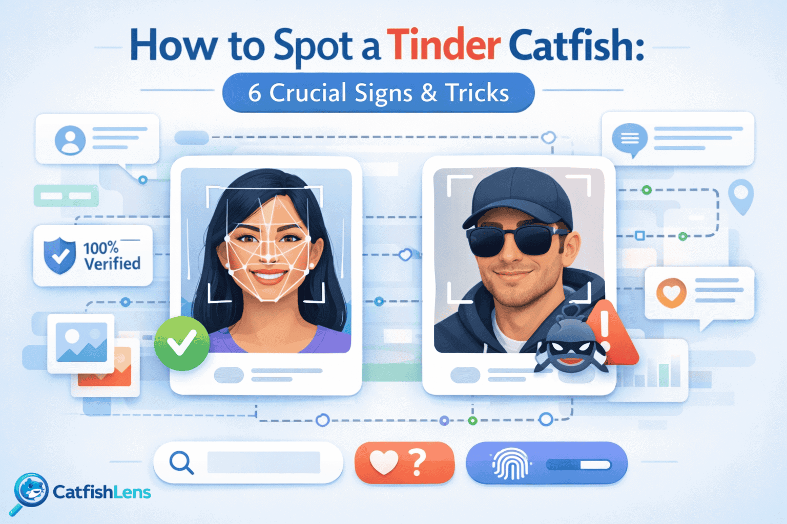 Cómo detectar un "catfish" en Tinder: 6 señales y trucos cruciales