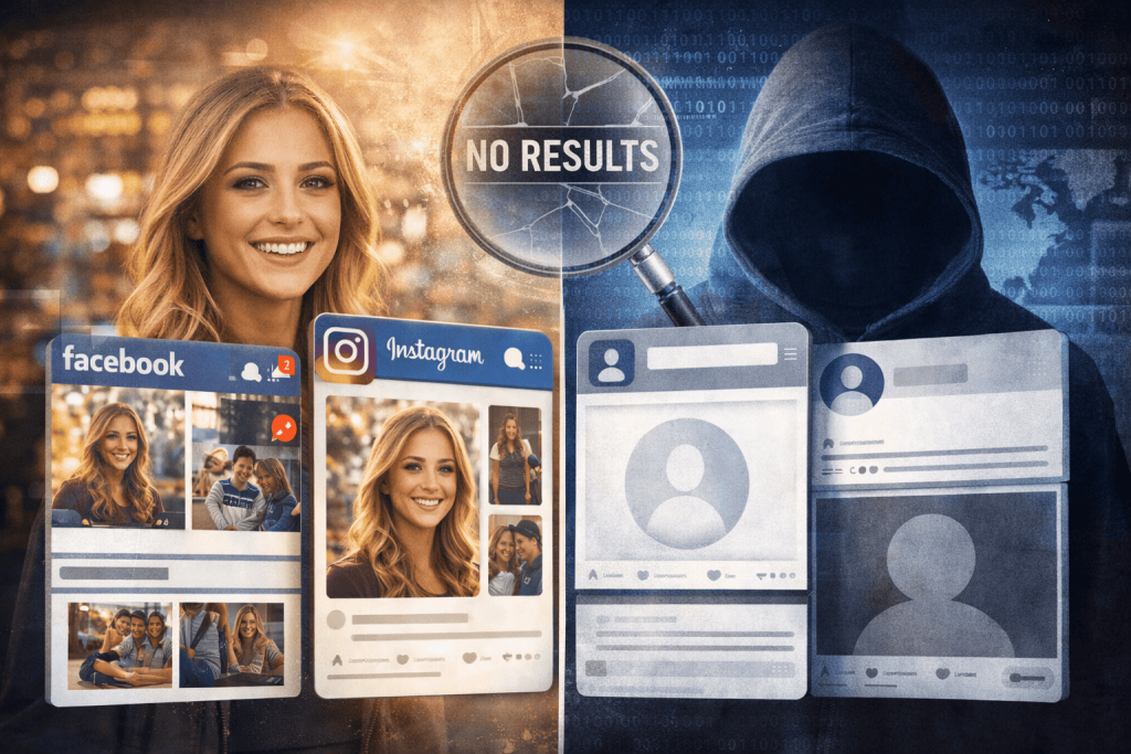 No Real Online Presence or Digital Footprint