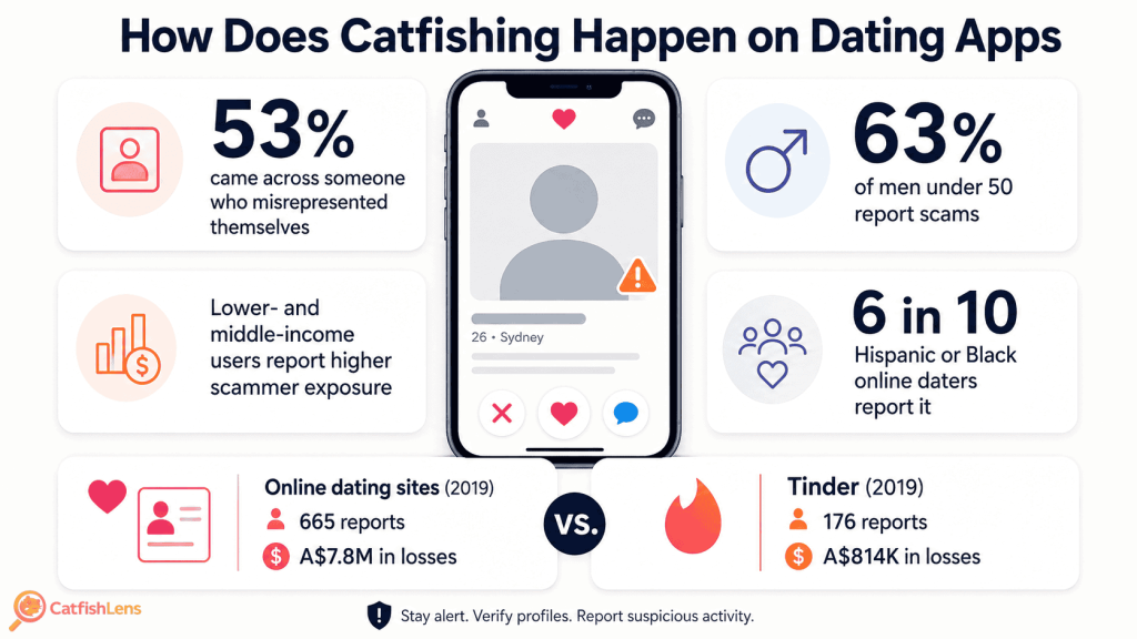 How Does Catfishing Happen on Dating Apps