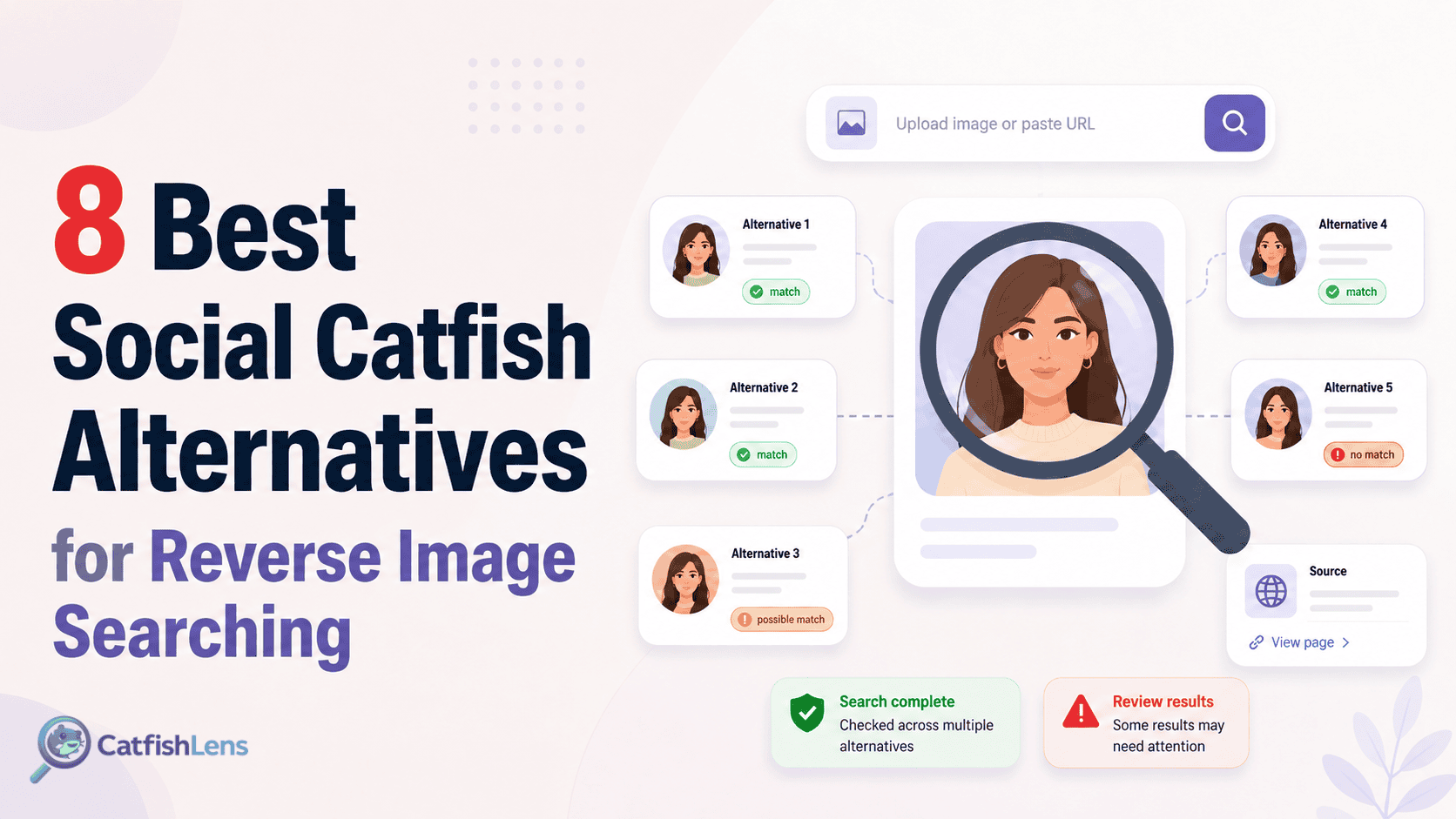 8 Best Social Catfish Alternatives for Reverse Image Searching (Tested)