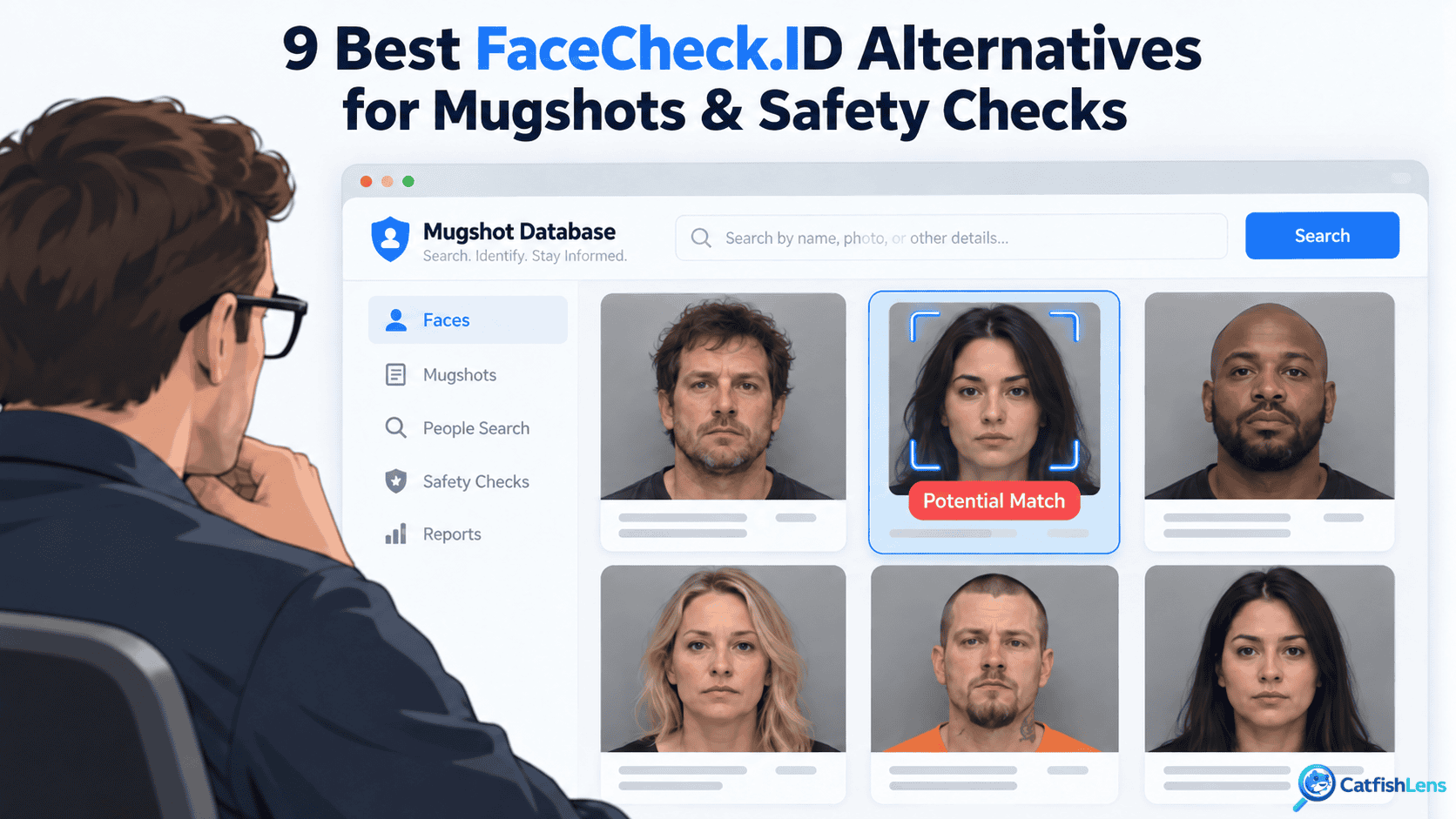9 Best FaceCheck.ID Alternatives for Mugshots & Safety Checks